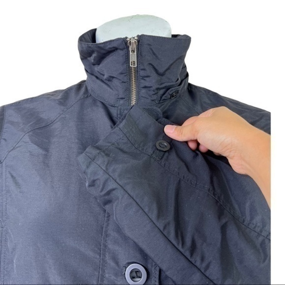 Lands’End Women Jacket Black Buttons Zipper Size S - Picture 10 of 12